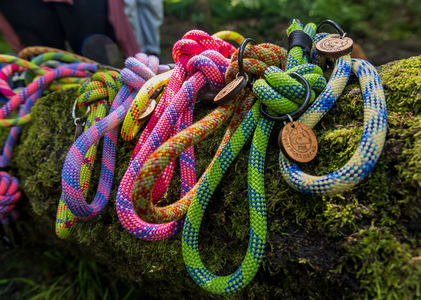 Pink & Purple, Beal® Retired Climbing Rope Dog Lead