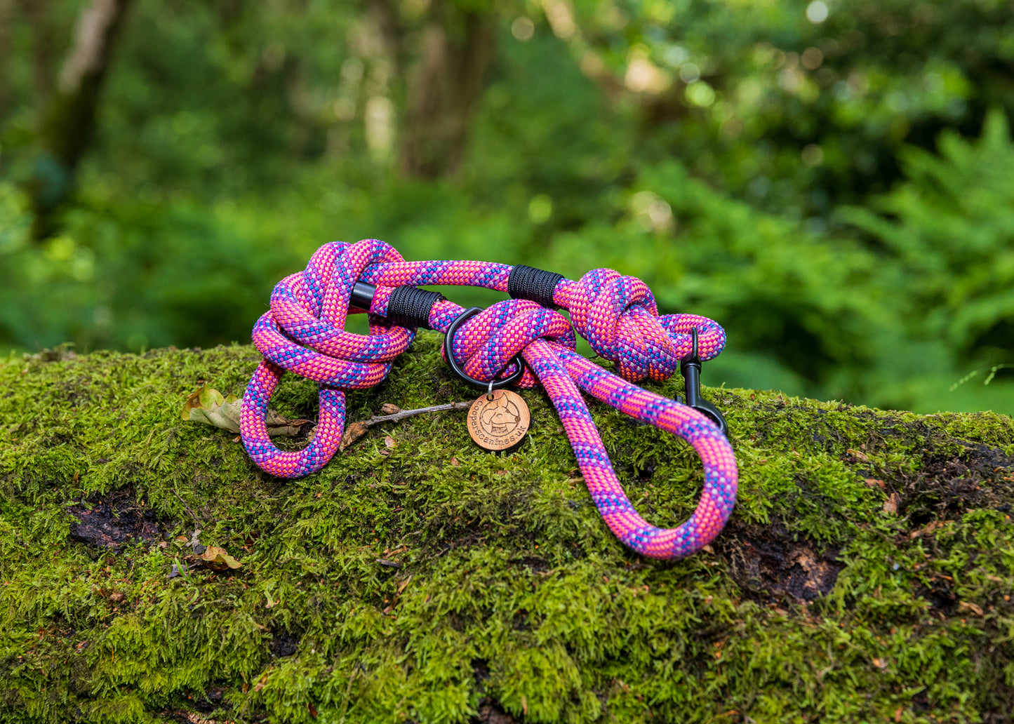 Pink & Purple, Beal® Retired Climbing Rope Dog Lead